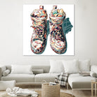 Sneaker by HR-FM on GIANT ART - blue contemporary