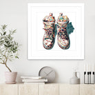 Sneaker by HR-FM on GIANT ART - blue contemporary