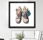 Sneaker by HR-FM on GIANT ART - blue contemporary