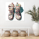 Sneaker by HR-FM on GIANT ART - blue contemporary