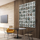 Stereogram by HR-FM on GIANT ART - orange contemporary