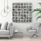 Stereogram by HR-FM on GIANT ART - orange contemporary