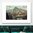 Technicolor by HR-FM on GIANT ART - black contemporary