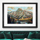 Technicolor by HR-FM on GIANT ART - black contemporary