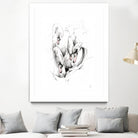 Swan by Alexis Marcou on GIANT ART - black contemporary