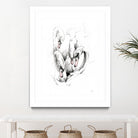 Swan by Alexis Marcou on GIANT ART - black contemporary