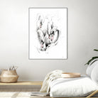 Swan by Alexis Marcou on GIANT ART - black contemporary