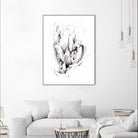 Swan by Alexis Marcou on GIANT ART - black contemporary