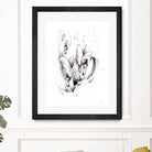 Swan by Alexis Marcou on GIANT ART - black contemporary