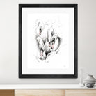 Swan by Alexis Marcou on GIANT ART - black contemporary