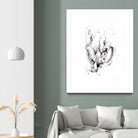 Swan by Alexis Marcou on GIANT ART - black contemporary