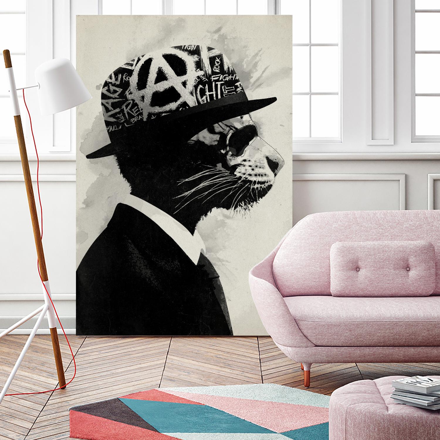 Middle Class Rebel by Hidden Moves on GIANT ART - white contemporary