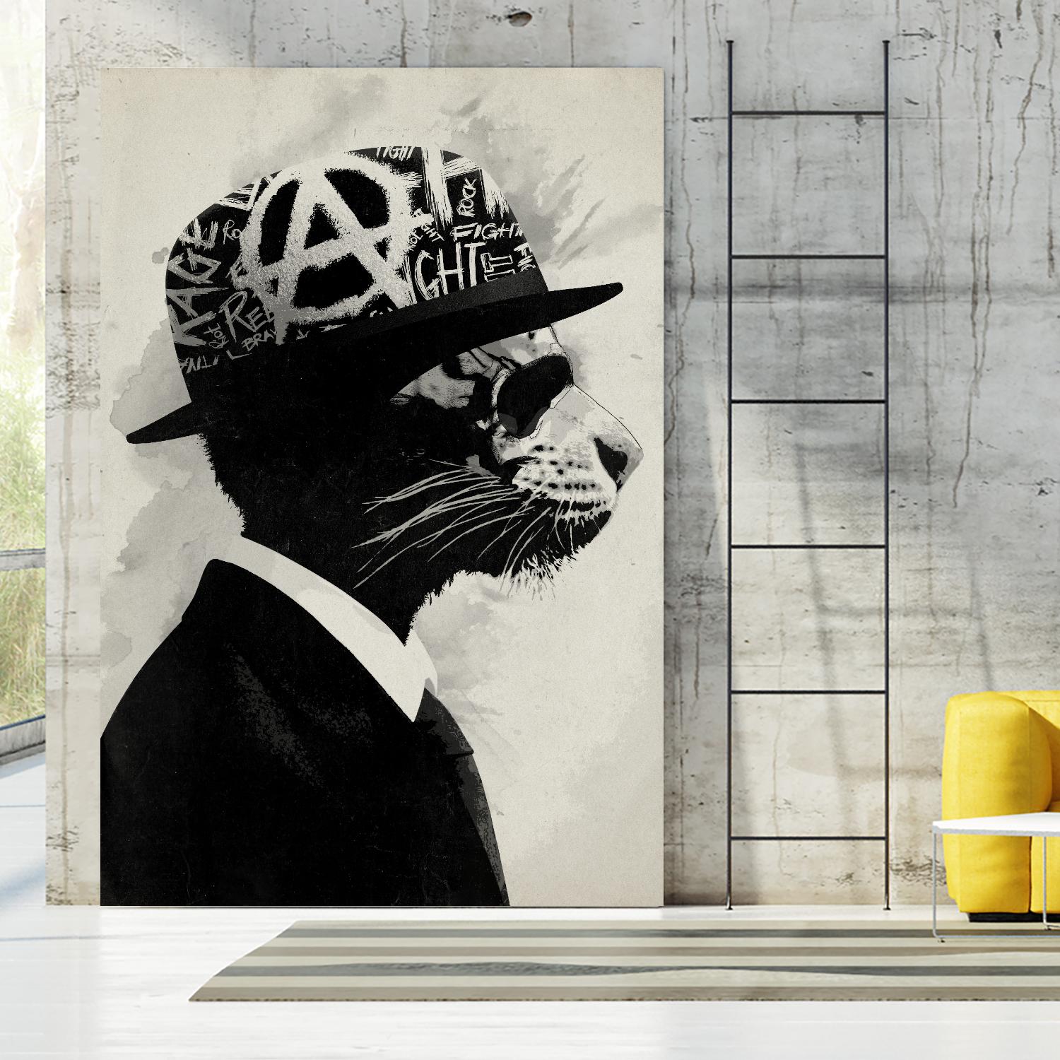 Middle Class Rebel by Hidden Moves on GIANT ART - white contemporary