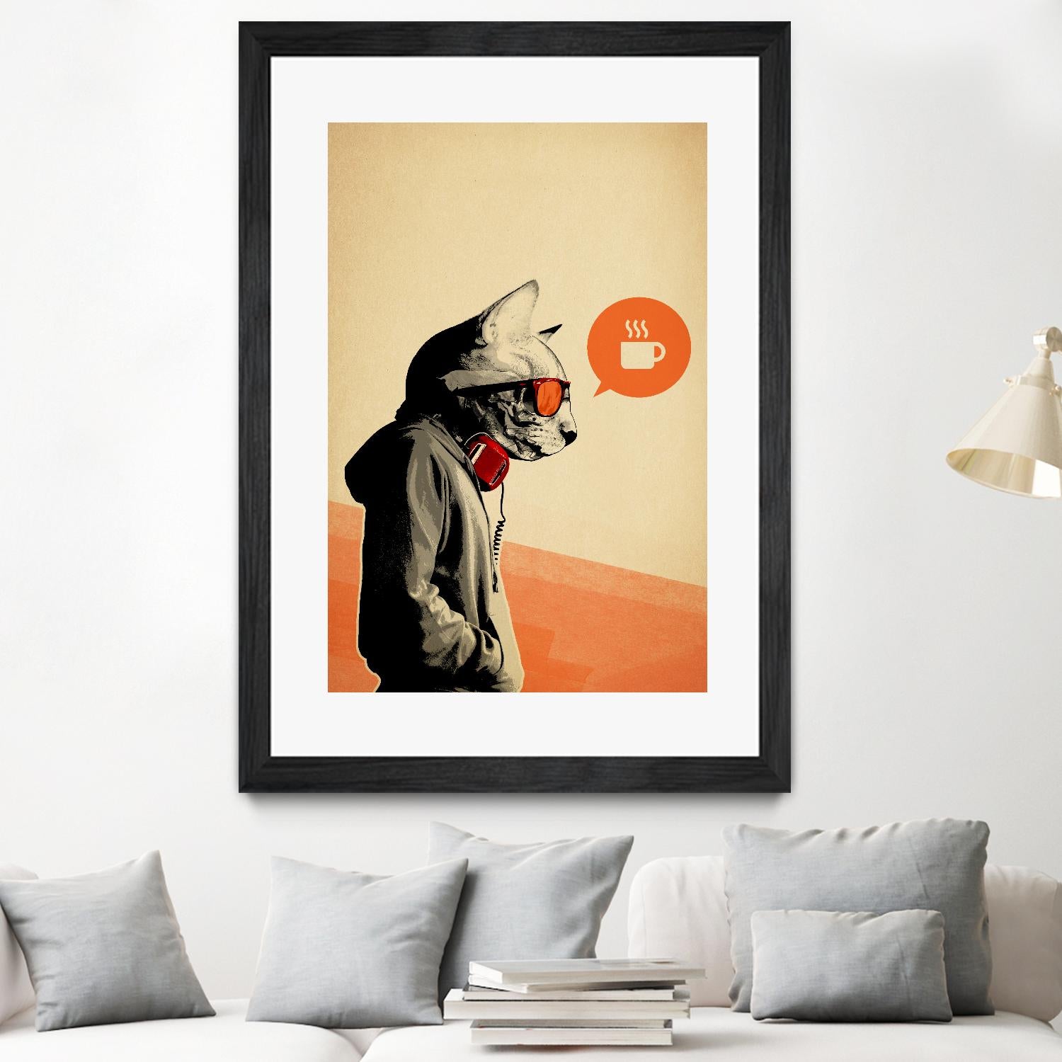 The Morning After by Hidden Moves on GIANT ART - orange contemporary