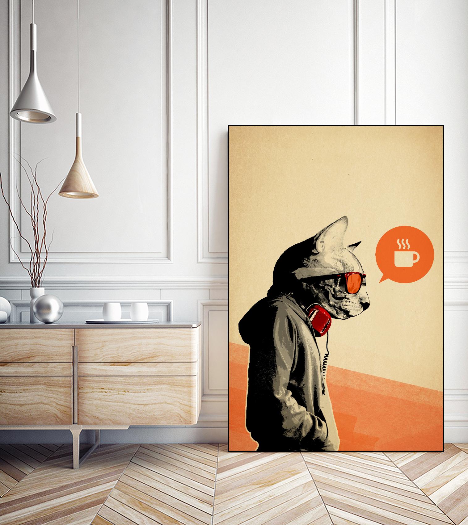 The Morning After by Hidden Moves on GIANT ART - orange contemporary