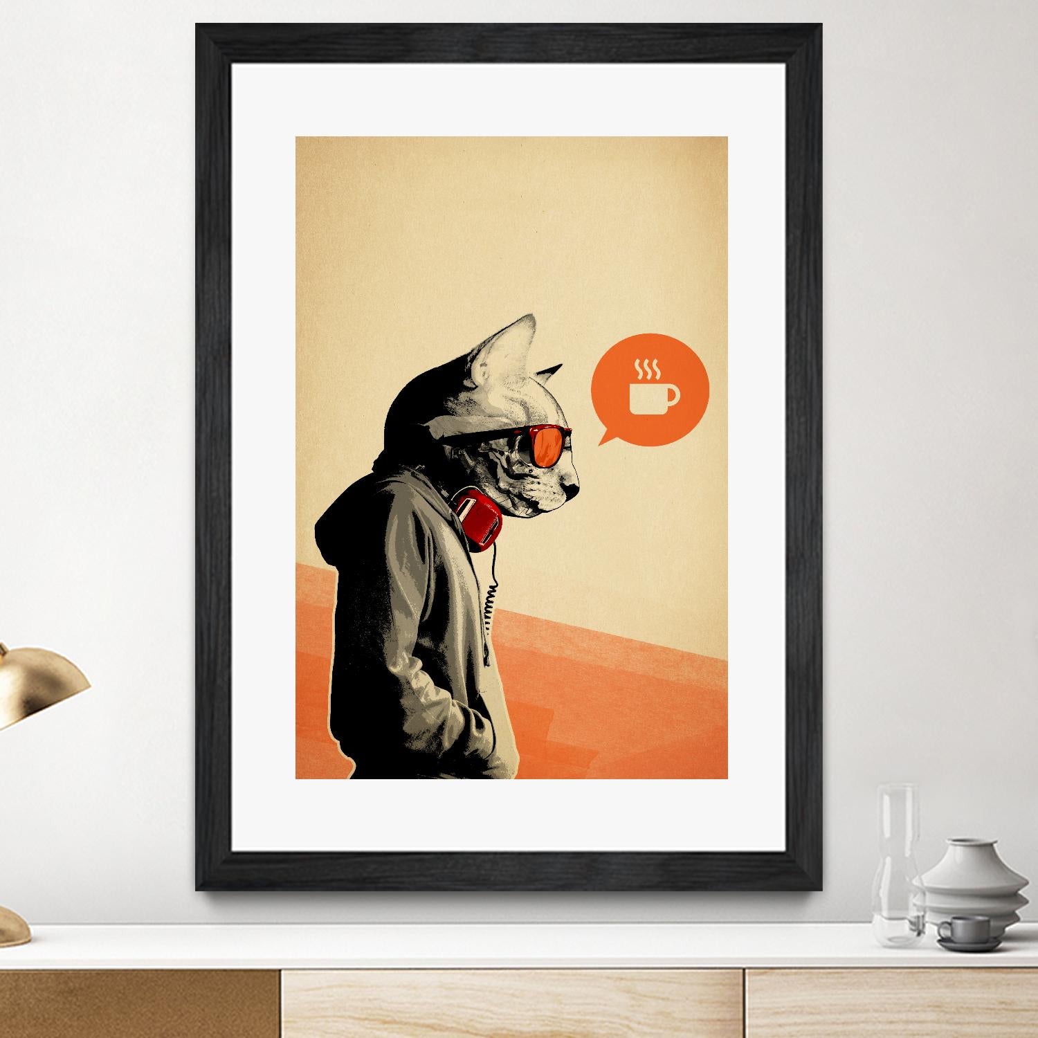 The Morning After by Hidden Moves on GIANT ART - orange contemporary