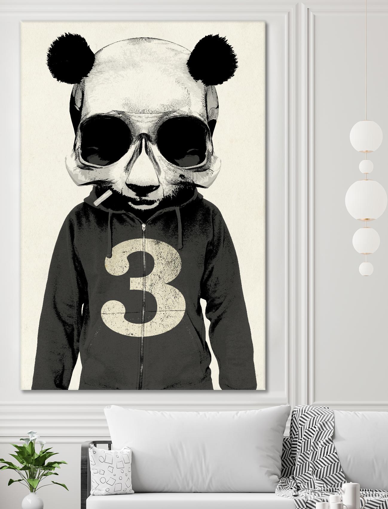 Panda No.3 by Hidden Moves on GIANT ART - white contemporary