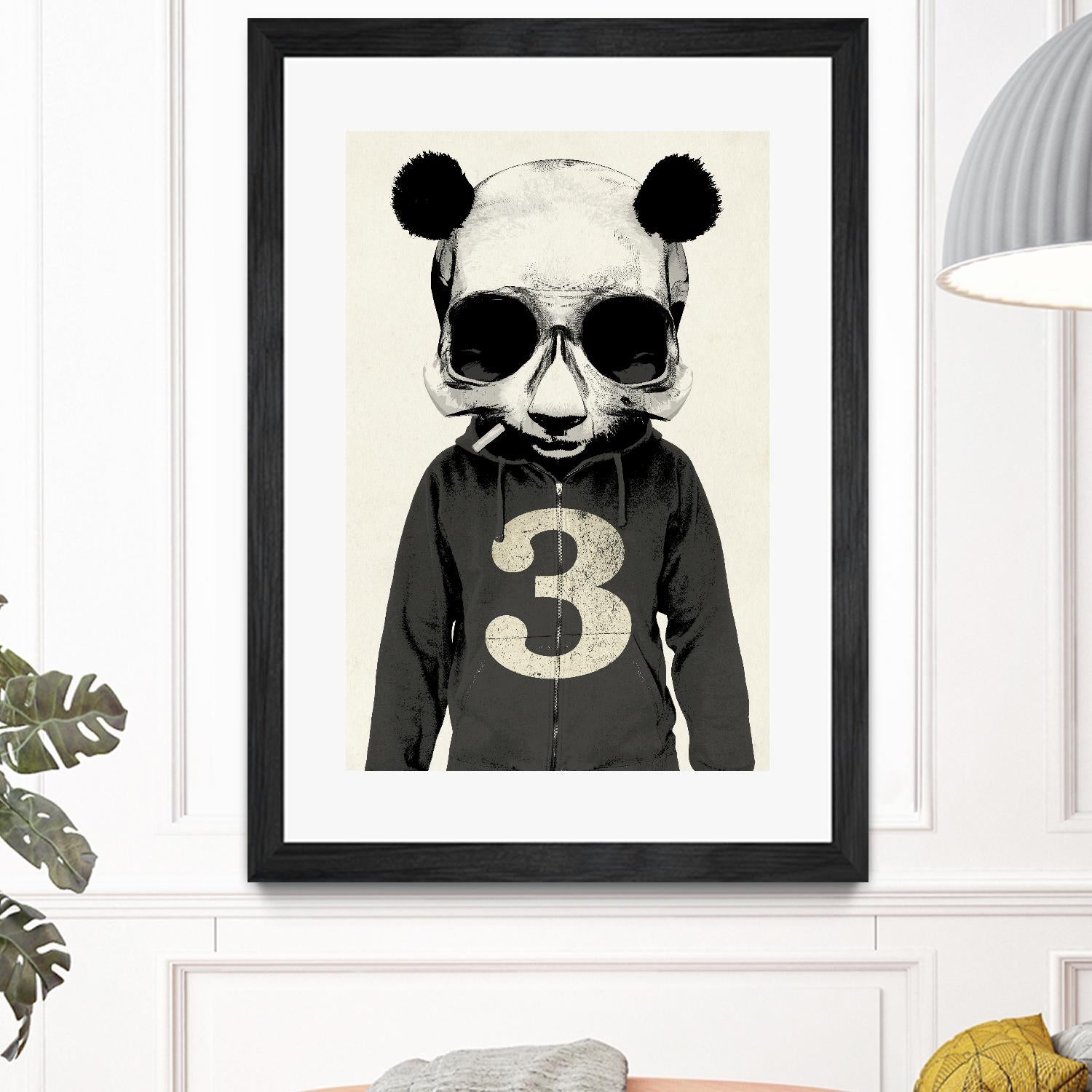 Panda No.3 by Hidden Moves on GIANT ART - white contemporary
