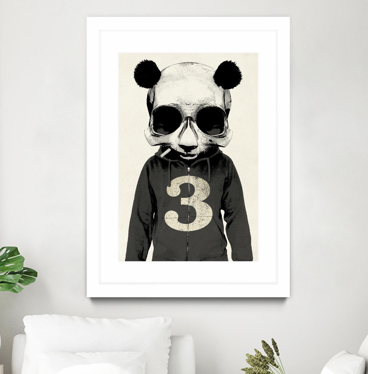 Panda No.3 by Hidden Moves on GIANT ART - white contemporary