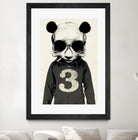Panda No.3 by Hidden Moves on GIANT ART - white contemporary