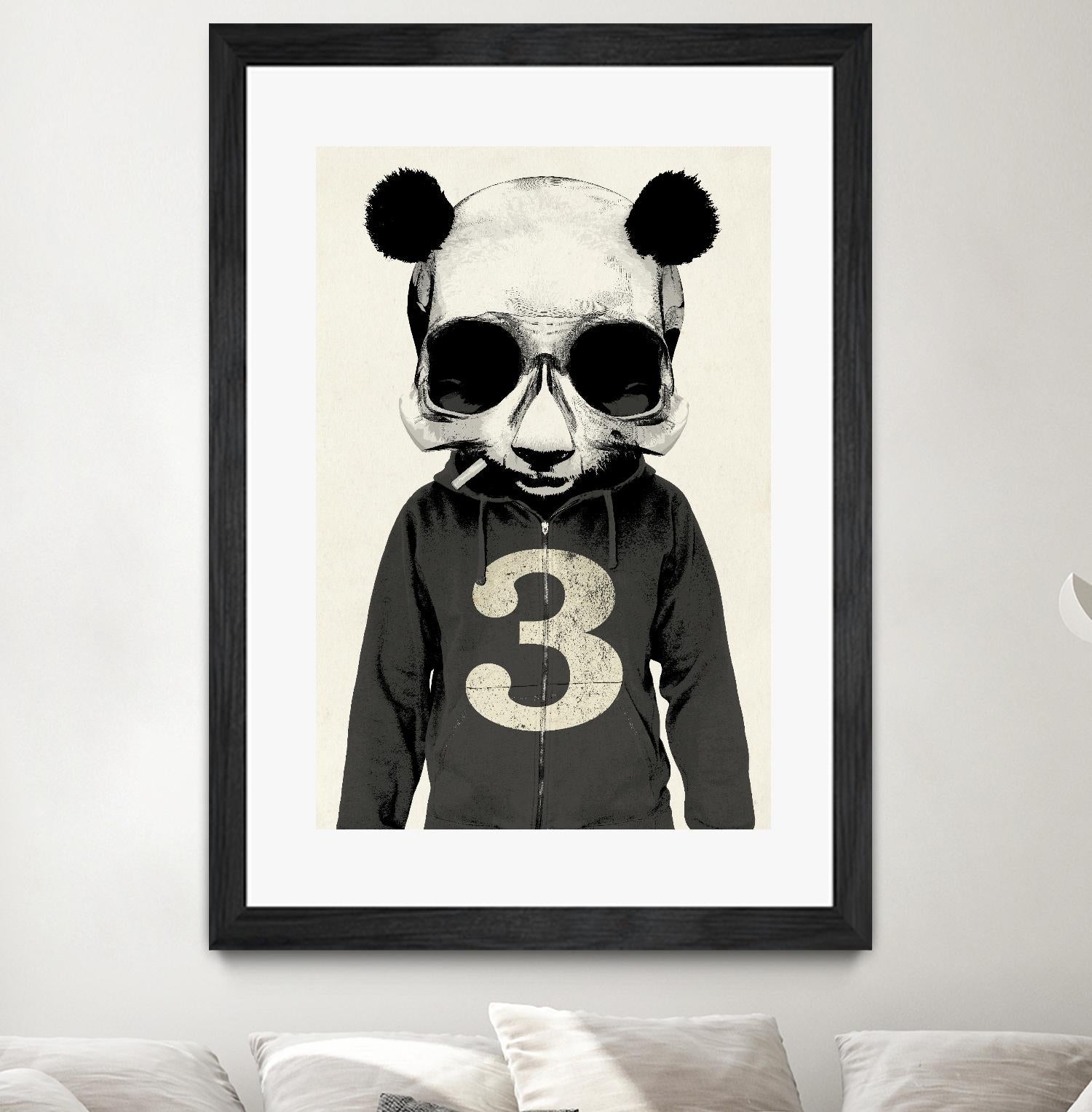 Panda No.3 by Hidden Moves on GIANT ART - white contemporary