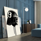 Ape Riot by Hidden Moves on GIANT ART - yellow contemporary