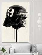 Ape Riot by Hidden Moves on GIANT ART - yellow contemporary