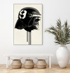 Ape Riot by Hidden Moves on GIANT ART - yellow contemporary