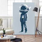 Casual Fridays by Hidden Moves on GIANT ART - blue contemporary