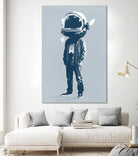 Casual Fridays by Hidden Moves on GIANT ART - blue contemporary