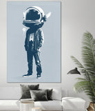 Casual Fridays by Hidden Moves on GIANT ART - blue contemporary