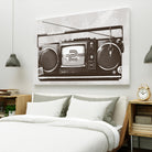 Stereo Broadcast by Hidden Moves on GIANT ART - white contemporary