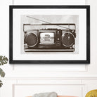 Stereo Broadcast by Hidden Moves on GIANT ART - white contemporary