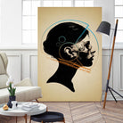 Inside Out by Hidden Moves on GIANT ART - yellow contemporary