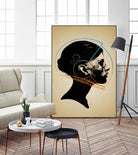 Inside Out by Hidden Moves on GIANT ART - yellow contemporary