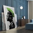 Chaotic Good by Hidden Moves on GIANT ART - green contemporary