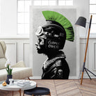 Chaotic Good by Hidden Moves on GIANT ART - green contemporary