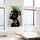 Chaotic Good by Hidden Moves on GIANT ART - green contemporary