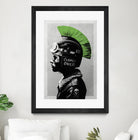 Chaotic Good by Hidden Moves on GIANT ART - green contemporary