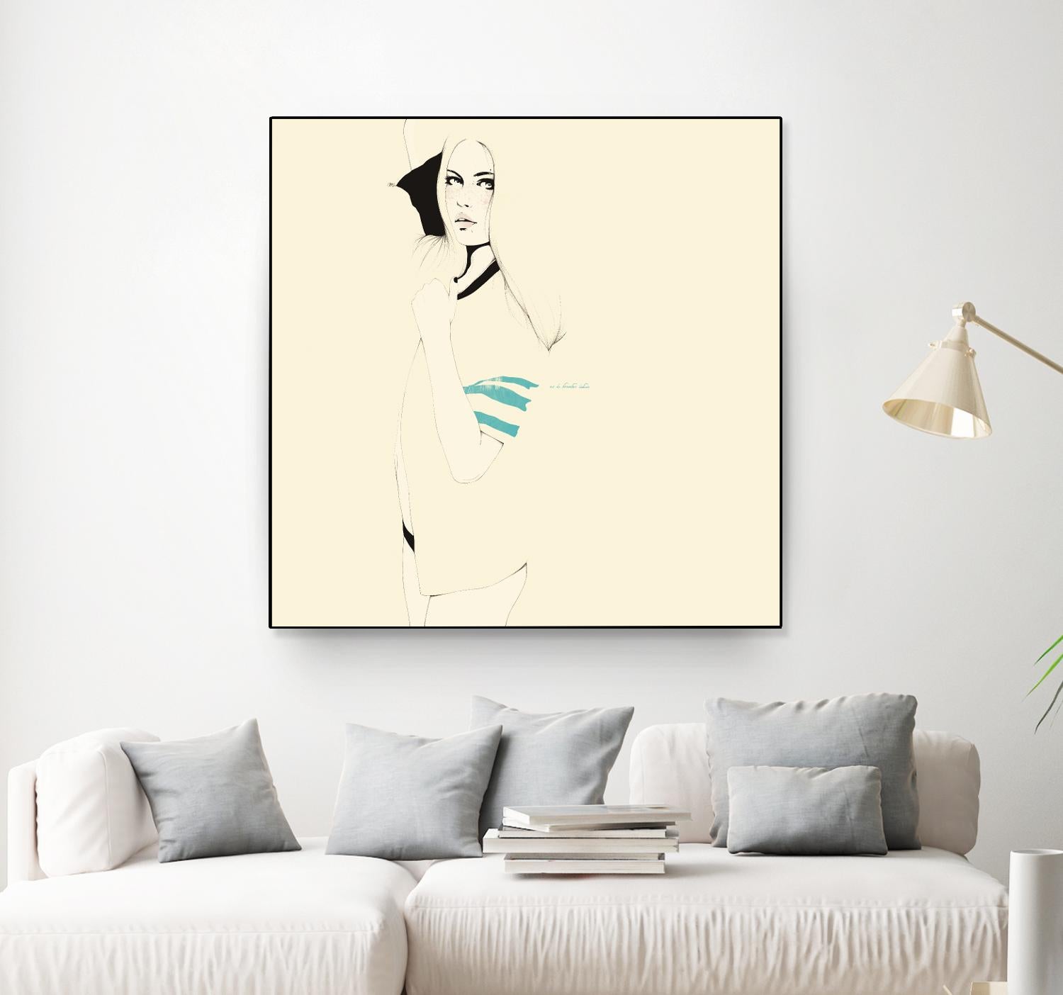 No te desnudes todavia by Manuel Rebollo on GIANT ART - black men and women