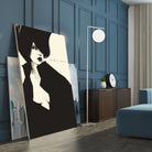 When the night comes by Manuel Rebollo on GIANT ART - yellow men and women