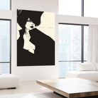 When the night comes by Manuel Rebollo on GIANT ART - yellow men and women