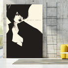 When the night comes by Manuel Rebollo on GIANT ART - yellow men and women