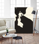 When the night comes by Manuel Rebollo on GIANT ART - yellow men and women