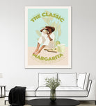 The Classic Margarita  by Jenny Liz  Rome on GIANT ART - mint figurative  cocktail