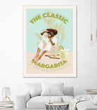 The Classic Margarita  by Jenny Liz  Rome on GIANT ART - mint figurative  cocktail