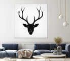 The Black Deer by Ruben Ireland on GIANT ART - black men and women