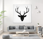 The Black Deer by Ruben Ireland on GIANT ART - black men and women