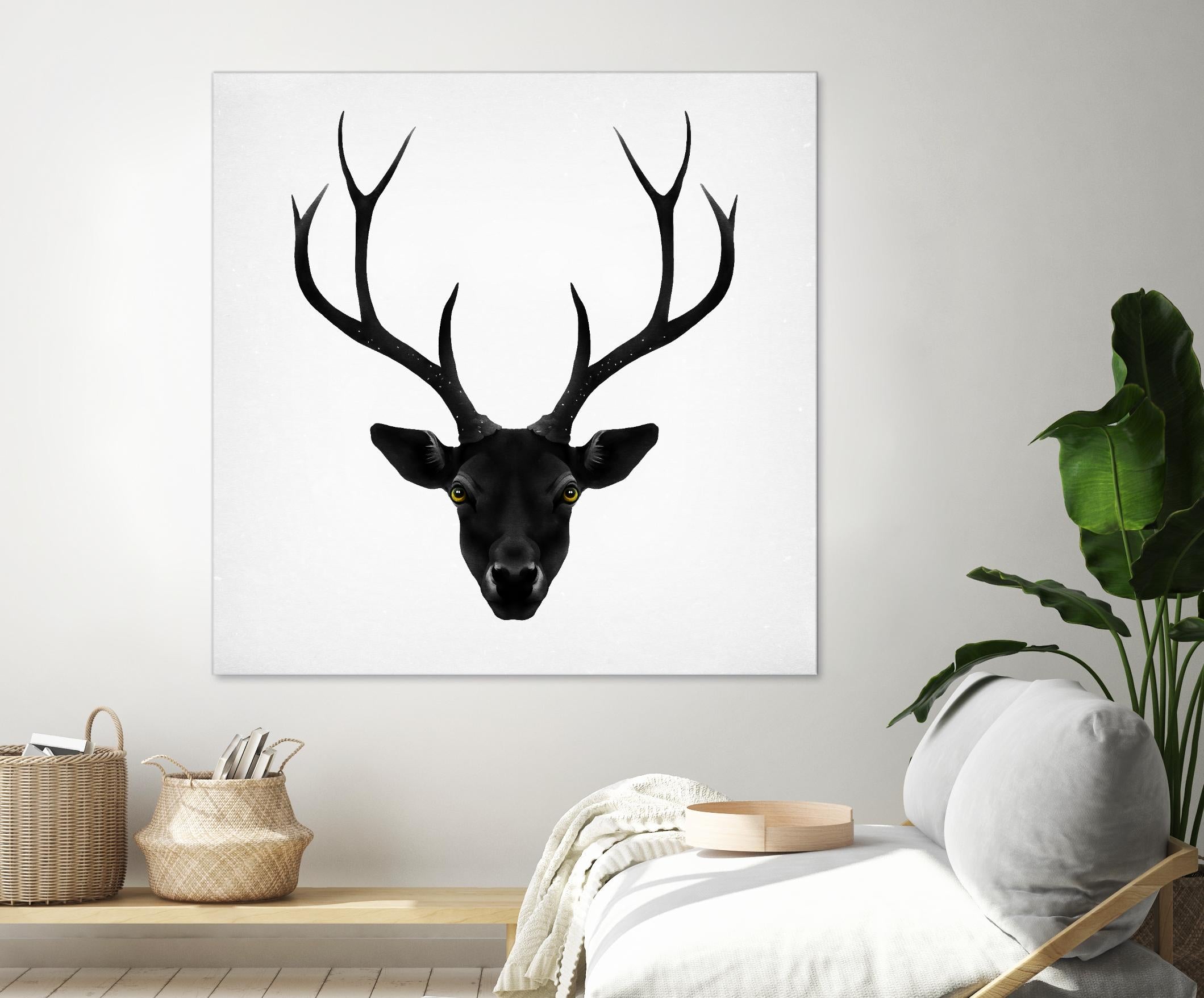 The Black Deer by Ruben Ireland on GIANT ART - black men and women