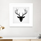 The Black Deer by Ruben Ireland on GIANT ART - black men and women